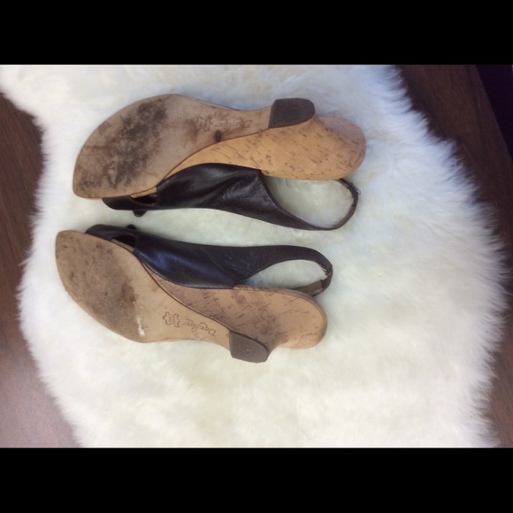 Dexter Shoes Dexter Open Toed Sling Back Wedge Poshmark